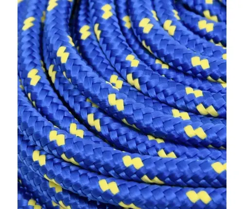 Laivu Virve, Zila, 6 Mm, 250 M, Polipropilēns Vidaxl