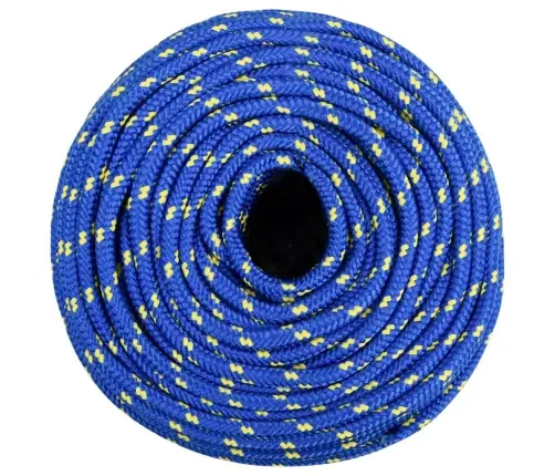 Laivu Virve, Zila, 8 Mm, 25 M, Polipropilēns Vidaxl