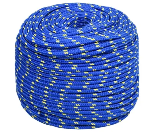 Laivu Virve, Zila, 8 Mm, 50 M, Polipropilēns Vidaxl