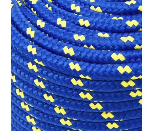 Laivu Virve, Zila, 12 Mm, 25 M, Polipropilēns Vidaxl
