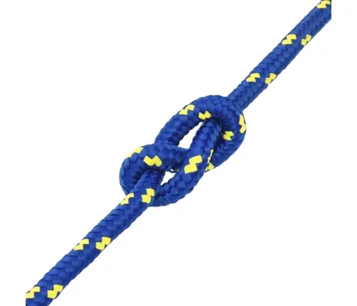 Laivu Virve, Zila, 12 Mm, 25 M, Polipropilēns Vidaxl