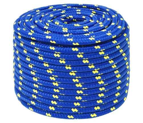 Laivu Virve, Zila, 12 Mm, 100 M, Polipropilēns Vidaxl