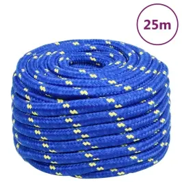 Laivu Virve, Zila, 20 Mm, 25 M, Polipropilēns Vidaxl