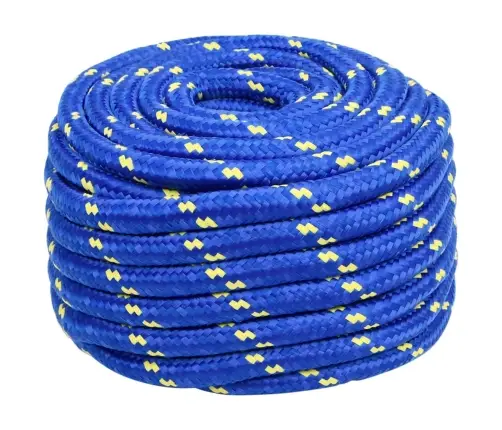 Laivu Virve, Zila, 20 Mm, 50 M, Polipropilēns Vidaxl