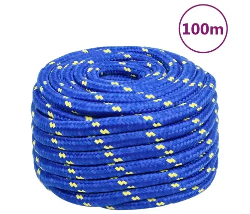 Laivu Virve, Zila, 20 Mm, 100 M, Polipropilēns Vidaxl