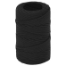 Laivu Virve, Melna, 2 Mm, 25 M, Polipropilēns Vidaxl