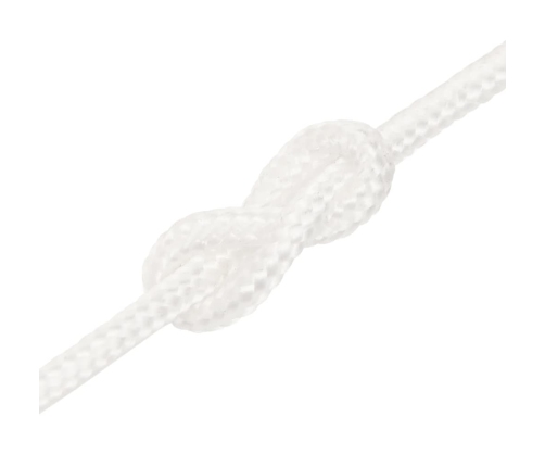 Laivu Virve, Balta, 5 Mm, 25 M, Polipropilēns Vidaxl