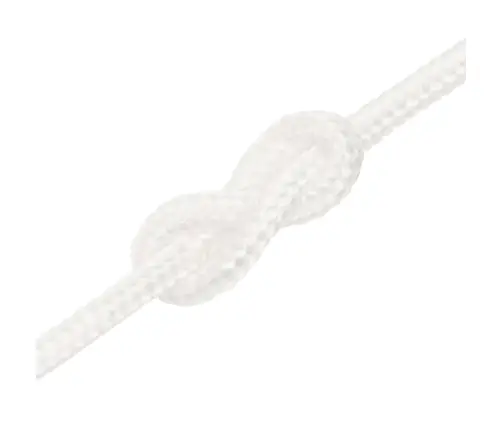 Laivu Virve, Balta, 5 Mm, 25 M, Polipropilēns Vidaxl