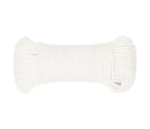 Paadiköis, Täisvalge, 5 Mm, 100 M, Polüpropüleen