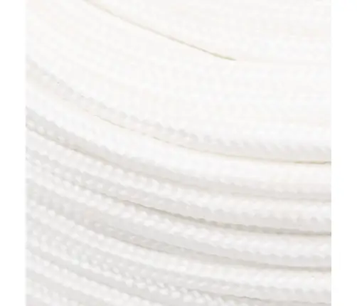 Laivu Virve, Balta, 8 Mm, 50 M, Polipropilēns Vidaxl