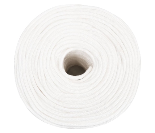 Laivu Virve, Balta, 10 Mm, 25 M, Polipropilēns Vidaxl