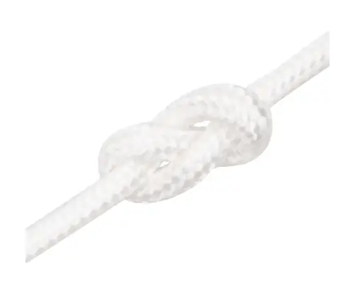 Laivu Virve, Balta, 10 Mm, 50 M, Polipropilēns Vidaxl