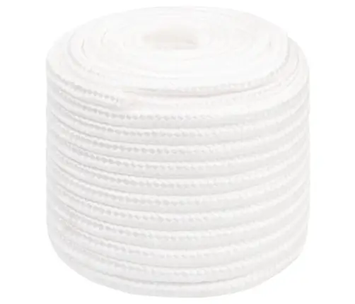 Laivu Virve, Balta, 16 Mm, 50 M, Polipropilēns Vidaxl