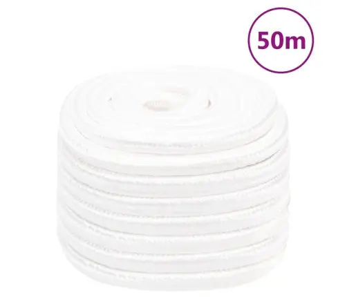Valties Virvė, Visiškai Balta, 20Mm, 50M, Polipropilenas
