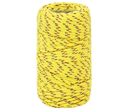 Laivu Virve, Dzeltena, 2 Mm, 25 M, Polipropilēns Vidaxl