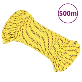 Valties Virvė, Geltonos Spalvos, 5Mm, 500M, Polipropilenas