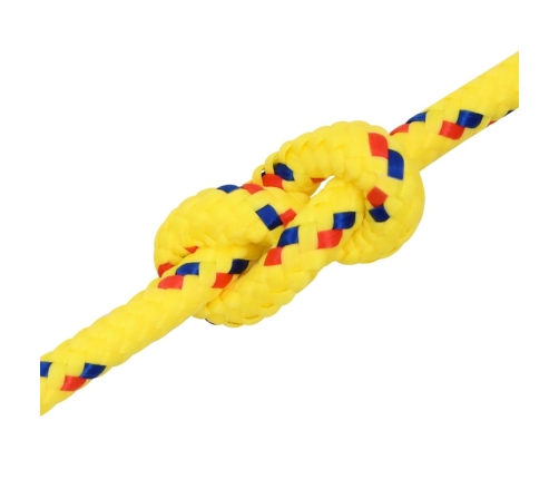 Laivu Virve, Dzeltena, 6 Mm, 25 M, Polipropilēns Vidaxl