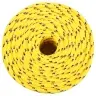 Laivu Virve, Dzeltena, 8 Mm, 50 M, Polipropilēns Vidaxl