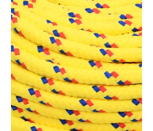 Paadiköis, Kollane, 10 Mm, 25 M, Polüpropüleen