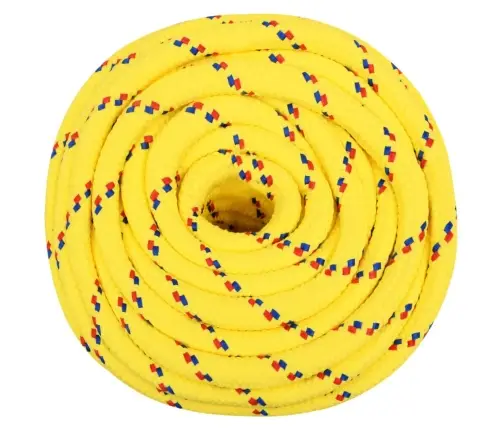 Laivu Virve, Dzeltena, 18 Mm, 25 M, Polipropilēns Vidaxl