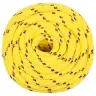 Laivu Virve, Dzeltena, 18 Mm, 25 M, Polipropilēns Vidaxl
