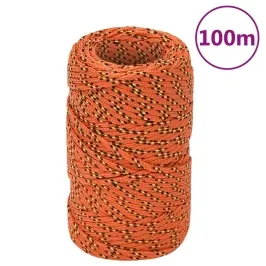 Valties Virvė, Oranžinės Spalvos, 2Mm, 100M, Polipropilenas