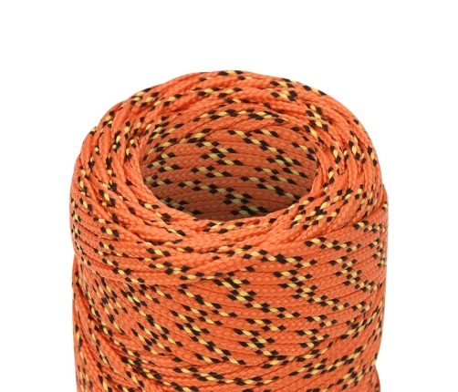 Laivu Virve, Oranža, 2 Mm, 250 M, Polipropilēns Vidaxl
