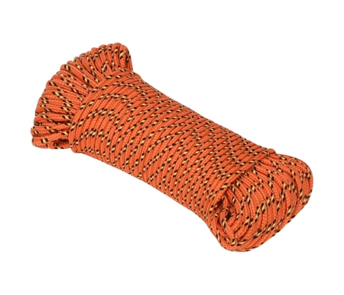 Laivu Virve, Oranža, 5 Mm, 250 M, Polipropilēns Vidaxl