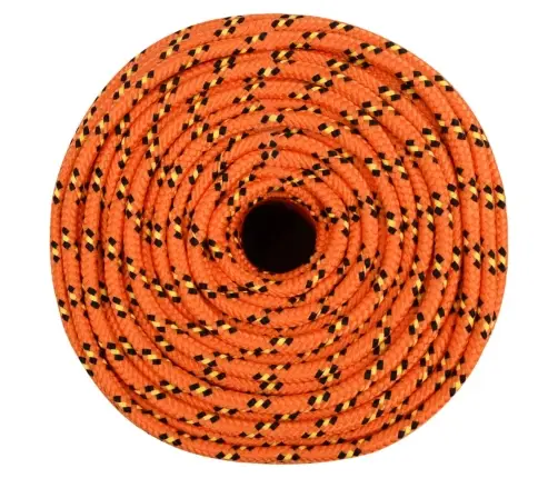 Laivu Virve, Oranža, 6 Mm, 250 M, Polipropilēns Vidaxl
