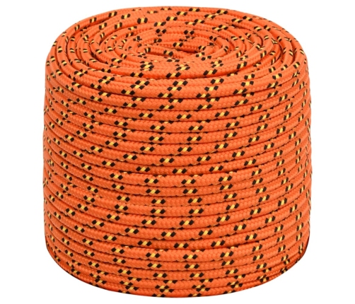 Laivu Virve, Oranža, 8 Mm, 500 M, Polipropilēns Vidaxl