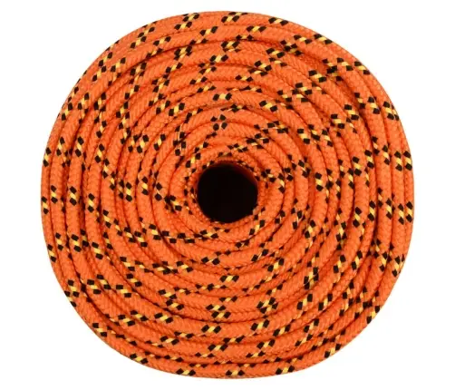 Laivu Virve, Oranža, 8 Mm, 500 M, Polipropilēns Vidaxl