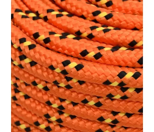 Laivu Virve, Oranža, 8 Mm, 500 M, Polipropilēns Vidaxl