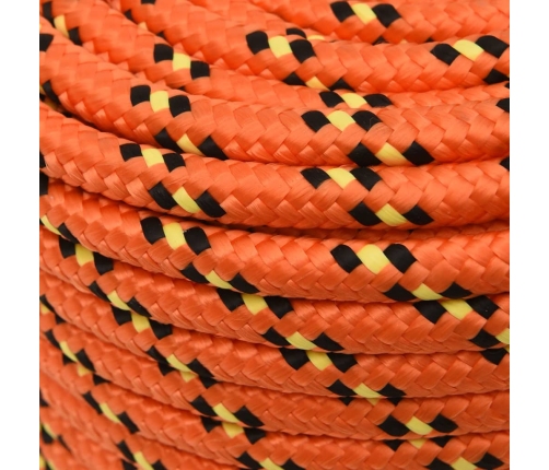 Valties Virvė, Oranžinės Spalvos, 12Mm, 25M, Polipropilenas