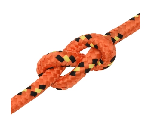 Valties Virvė, Oranžinės Spalvos, 12Mm, 25M, Polipropilenas