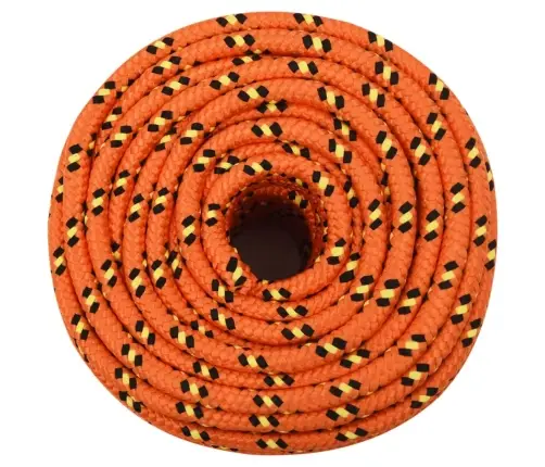 Laivu Virve, Oranža, 12 Mm, 50 M, Polipropilēns Vidaxl