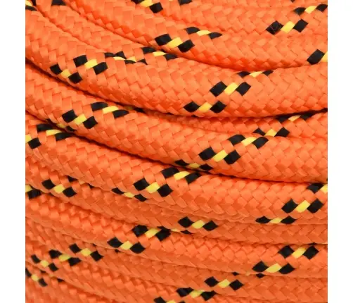 Laivu Virve, Oranža, 16 Mm, 25 M, Polipropilēns Vidaxl