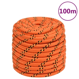 Valties Virvė, Oranžinės Spalvos, 16Mm, 100M, Polipropilenas