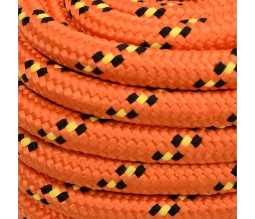 Laivu Virve, Oranža, 20 Mm, 25 M, Polipropilēns Vidaxl