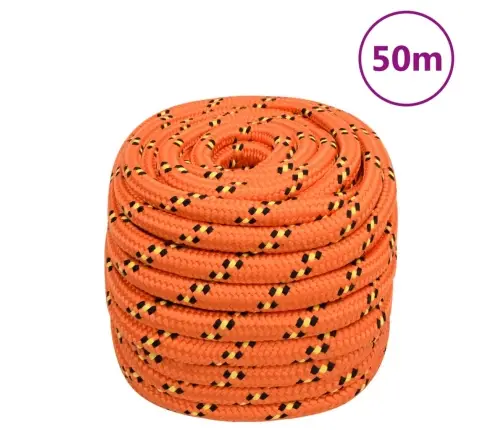 Valties Virvė, Oranžinės Spalvos, 20Mm, 50M, Polipropilenas