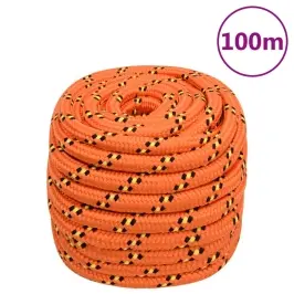 Valties Virvė, Oranžinės Spalvos, 20Mm, 100M, Polipropilenas