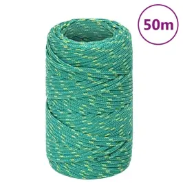 Valties Virvė, Žalios Spalvos, 2Mm, 50M, Polipropilenas