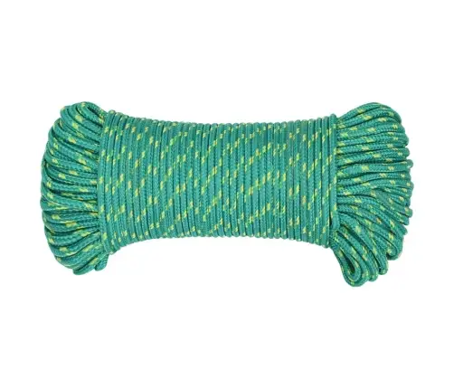 Laivu Virve, Zaļa, 3 Mm, 25 M, Polipropilēns Vidaxl Laivu Virve, Zaļa, 3 Mm, 25 M, Polipropilēns Vidaxl
