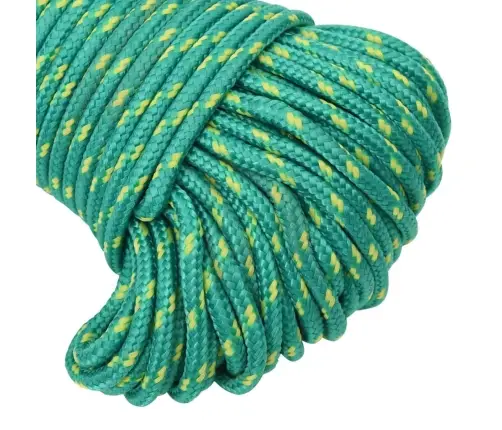 Laivu Virve, Zaļa, 3 Mm, 500 M, Polipropilēns Vidaxl