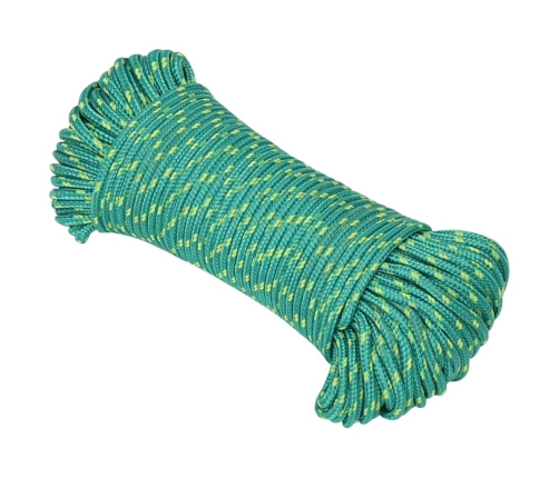 Laivu Virve, Zaļa, 4 Mm, 25 M, Polipropilēns Vidaxl