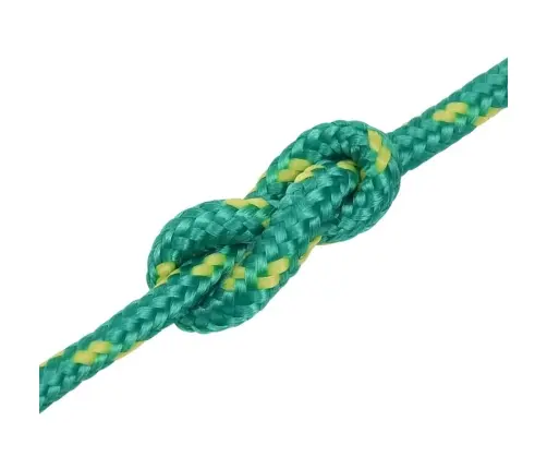 Laivu Virve, Zaļa, 5 Mm, 25 M, Polipropilēns Vidaxl