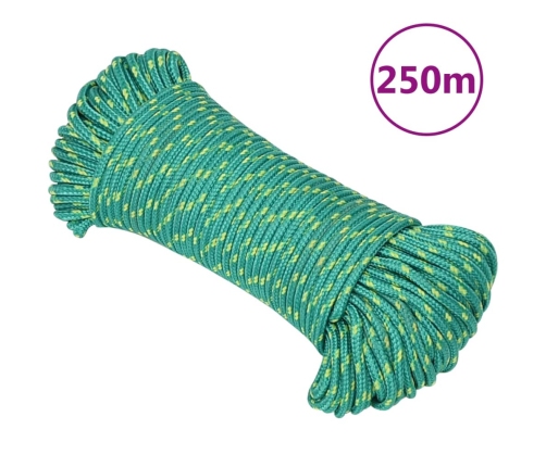 Valties Virvė, Žalios Spalvos, 5Mm, 250M, Polipropilenas
