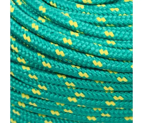 Laivu Virve, Zaļa, 8 Mm, 50 M, Polipropilēns Vidaxl