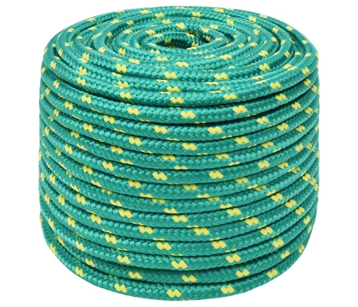 Laivu Virve, Zaļa, 12 Mm, 50 M, Polipropilēns Vidaxl