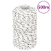 Pīta Laivu Virve, Balta, 2 Mm, 500 M, Poliesters Vidaxl