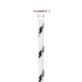 Pinta Valties Virvė, Baltos Spalvos, 3Mmx25M, Poliesteris